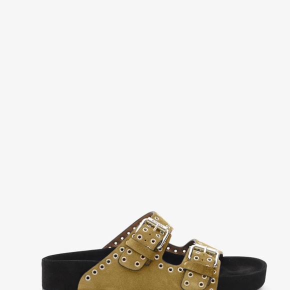Isabel Marant Lennyo Suede Platform Sandals 38 - Picture 4 of 7